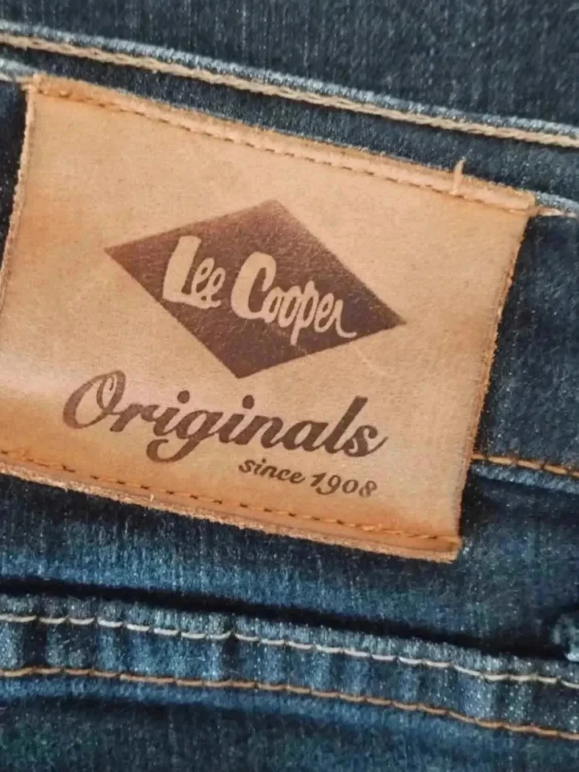 Lee Cooper jeans, straight cut - medium waist - stretch texture - navy blue – photo 12